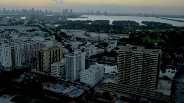 Beach Resort hotéis, Miami — Vídeo de Stock