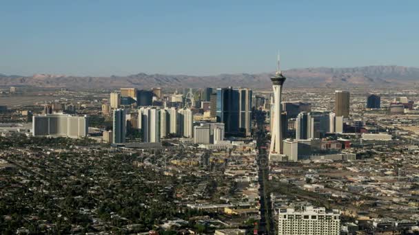 Stratosphere Tower, Las Vegas — Stok Video