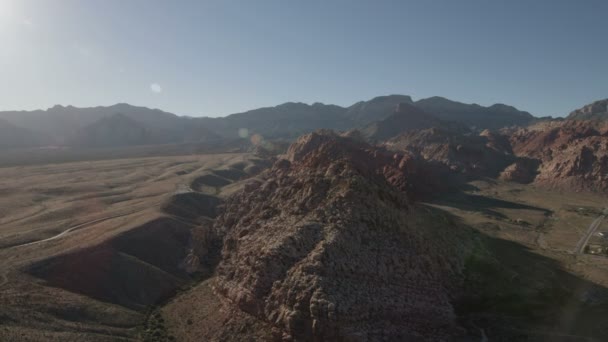 Cânion de rocha vermelha, nevada — Vídeo de Stock