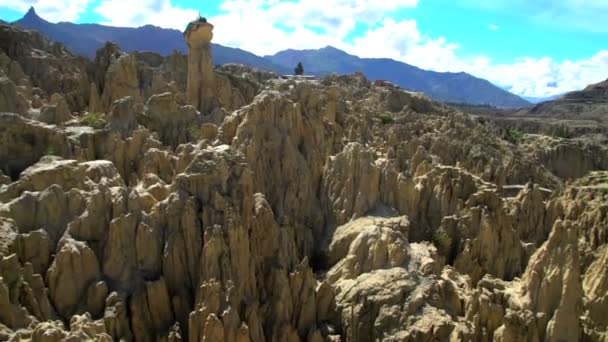 Formations rocheuses Moon Valley — Video