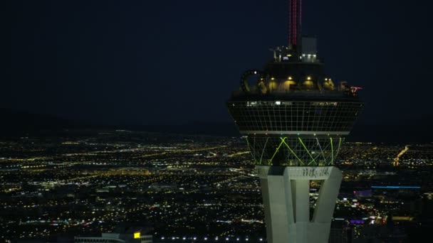 Stratosphere Tower, Las Vegas — Video Stock