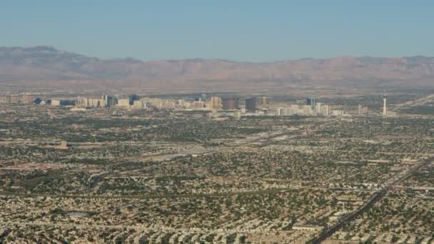 Residentiële woningen van Las Vegas — Stockvideo