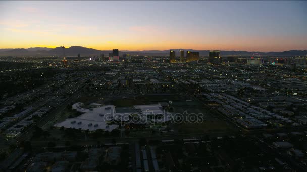 Ośrodek Hotele i kasyna, Las Vegas — Wideo stockowe