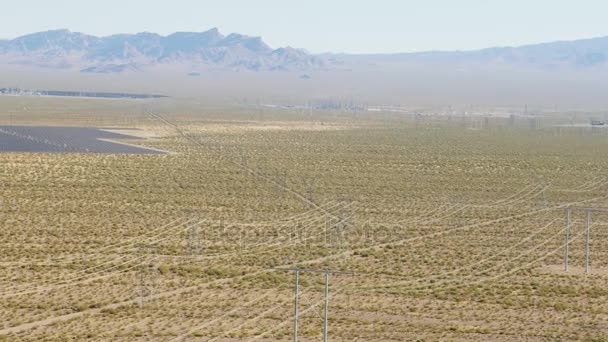 Fotovoltaico Solare produrre energia — Video Stock