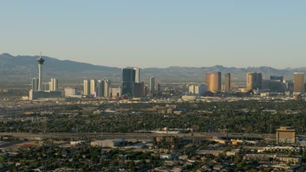 Hotel Downtown Resort dan Casinos, Las Vegas — Stok Video
