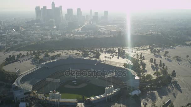 ドジャース野球スタジアム ロサンゼルス — ストック動画