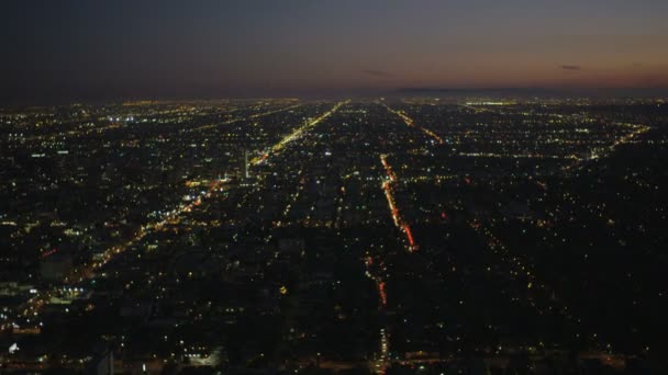 Provoz vozidel Los Angeles — Stock video
