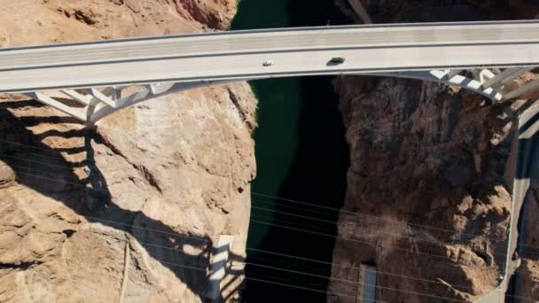 Hoover Dam sulla US 93 destinazione turistica — Video Stock