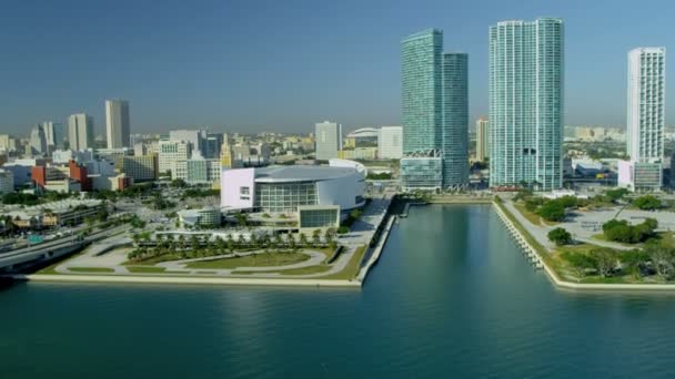 Müze parkının Miami — Stok video