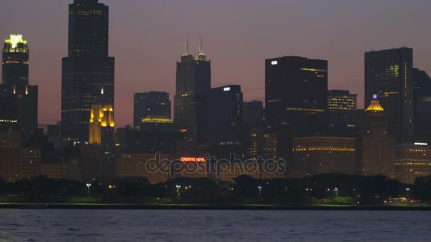 Grattacieli di Chicago — Video Stock