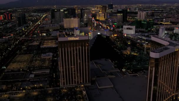 Ξενοδοχεία και τις χαρτοπαικτικές λέσχες Las Vegas — Αρχείο Βίντεο