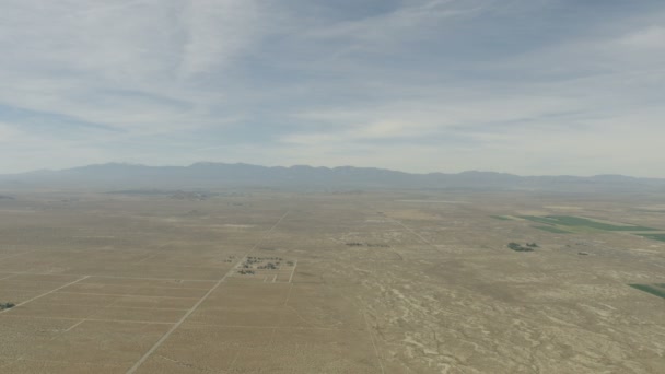 Casas remotas do deserto, Califórnia — Vídeo de Stock