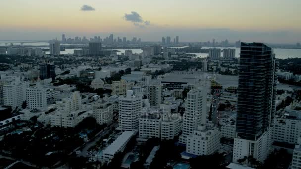 Beach Resort hotéis, Miami — Vídeo de Stock