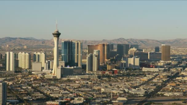 Stratosphere kule, Las Vegas — Stok video