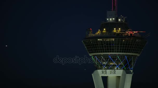 Stratosphere Tower, Las Vegas — Stockvideo