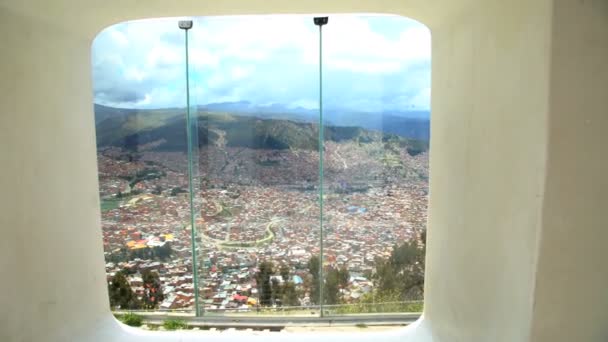 La Paz een grootstedelijk Capitool — Stockvideo