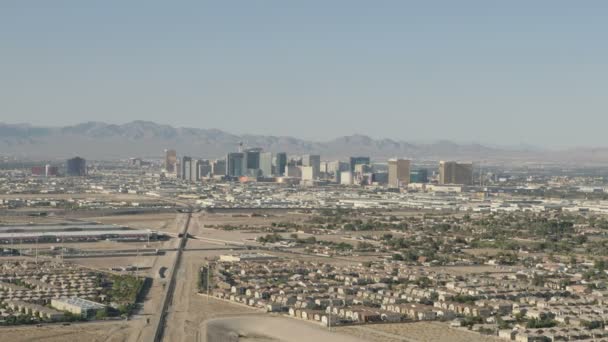 Bostäder förorter, Las Vegas — Stockvideo