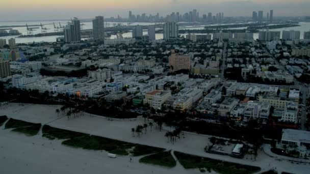 Beach Resort hotels, Miami — Stock Video