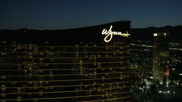 Resort hotels and Casinos, Las Vegas — Stock Video