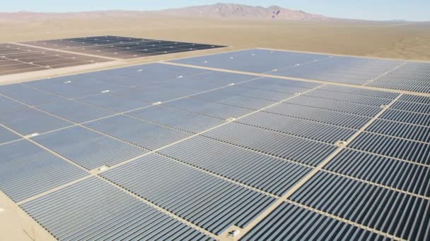 Solceller Solar producera energi — Stockvideo