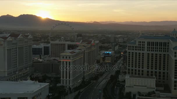 Bellagio and Casino Hotel, Nevada — Stockvideo