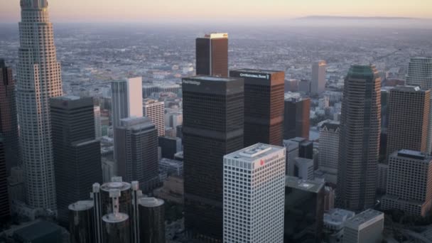 도시 사무실 마천루 로스 앤젤레스 — 비디오