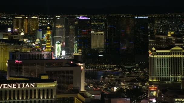 Oświetlony Las Vegas Blvd — Wideo stockowe