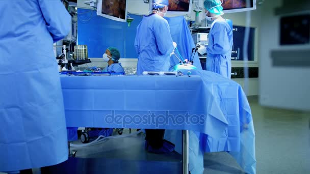 Laparoscopie chirurgische ingreep — Stockvideo