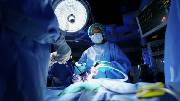 Medyczne laparoskopowej operacji — Wideo stockowe