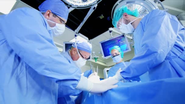 Surgeons performing Orthopaedic operation — Stock Video