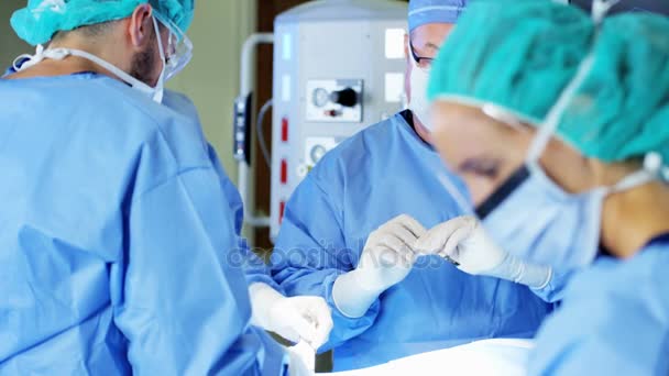 Nemocnice ortopedické operace — Stock video
