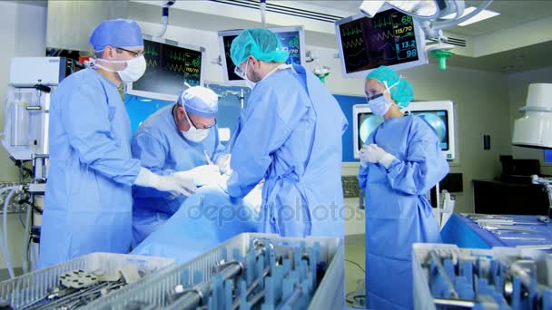 Orthopedic surgical operation — Stock Video