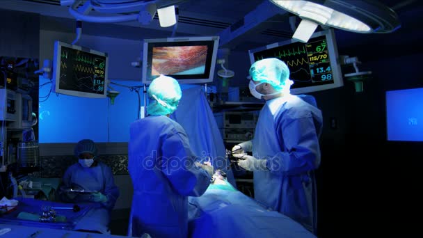Ortopediska kirurgiska ingrepp — Stockvideo