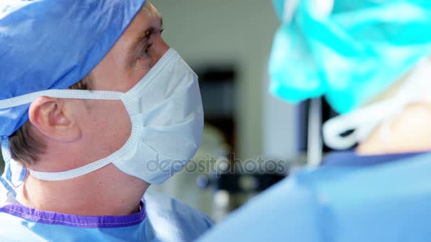Opieki zdrowotnej szkolenia operacji laparoskopowej — Wideo stockowe