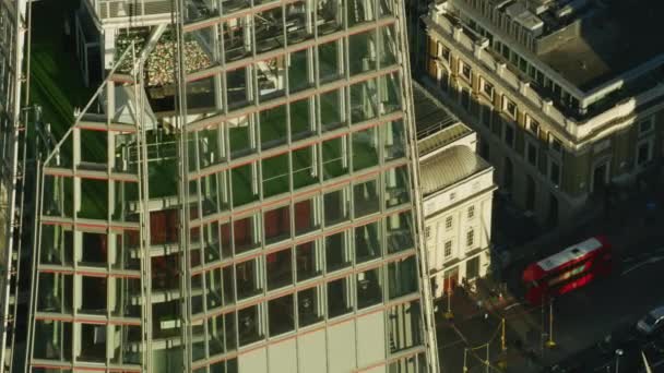 London Uk November 2017 Aerial Sunrise View The Shard Tower Observation Deck And Underground Trains London Bridge Station England United Kingdom - 