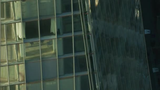 London November 2017 Luftaufnahme Bei Aufgang Close Shard Pyramidal Tower — Stockvideo