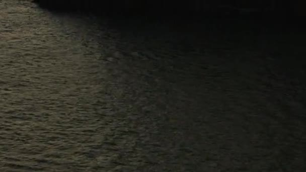Εναέρια Αποκαλύπτουν Ηλιοβασίλεμα Του Όουκλαντ Bay Διπλό Στολισμένοι Οδική Γέφυρα — Αρχείο Βίντεο