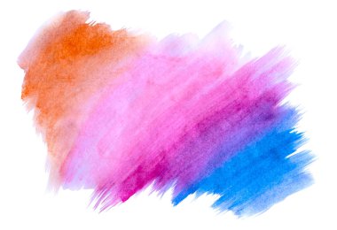 Beyaz üzerine izole edilmiş dokuma kağıdındaki soyut suluboya arkaplan. Tasarımlar için suluboya arka plan. Not defteri için şablonları gizle. Tasarımcılar için modaya uygun arka planlar