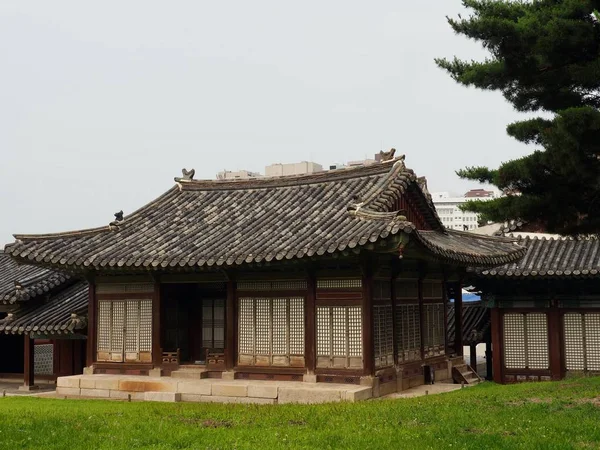 Palácio Tradicional Coreano Changgyeonggung Edifício Tradicional Changgyeonggung Palace — Fotografia de Stock