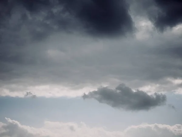 Облака Темные Облака Фон Облака Фон — стоковое фото
