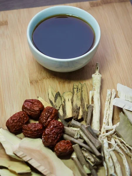 Medicina Tradicional Asiática Medicina Herbal Medicina China — Foto de Stock