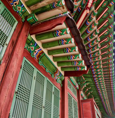 Kore 'nin geleneksel Sarayı Changdeok Sarayı