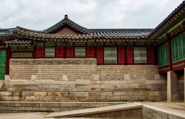 Palazzo Tradizionale Coreano Changdeok Palace — Foto Stock