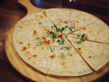 Pizza, Peynirli Pizza, Yuvarlak Pizza
