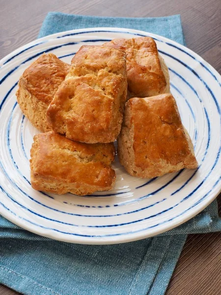 Scones Porcelain Bowl — Stock Photo, Image