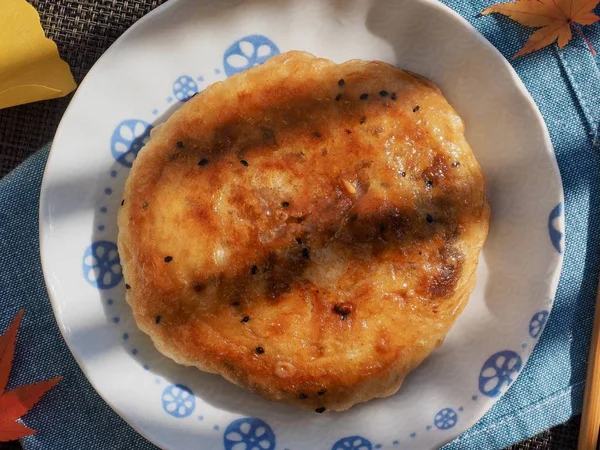 Asian food Chinese pancake and Maple leaf