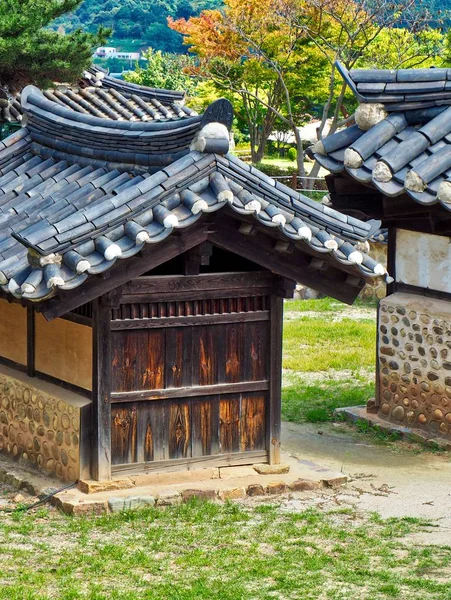 Koreaanse Traditionele Architectuur Hanok Huis — Stockfoto