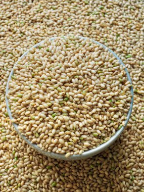 Kore 'de Organik Tahıl Kahverengi Pirinci