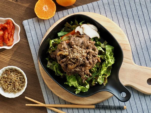 Kore geleneksel sığır eti bulgogi