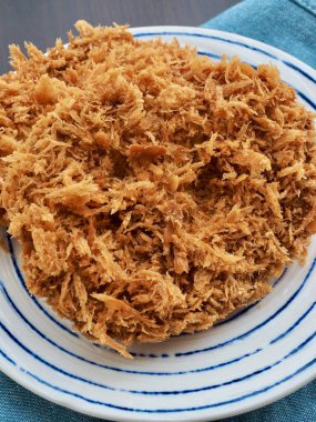 Asya yemeği domuz pirzolası, kızarmış yemek.